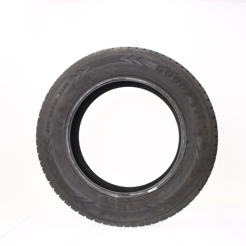Set of (4) Used 255/60R18 Goodyear Eagle Enforcer All Weather – 8-10/32 (19K8J)