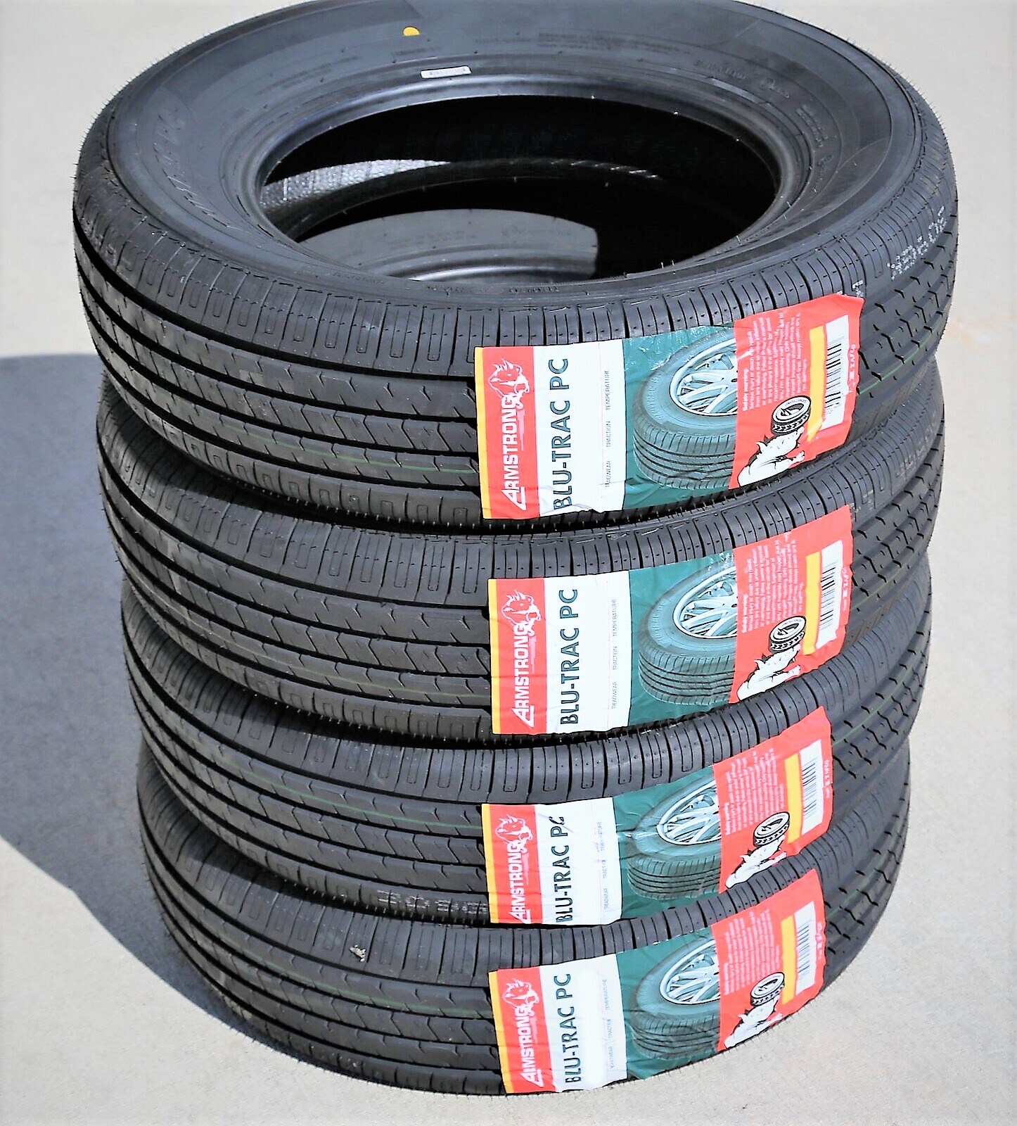 4 Tires Armstrong Blu-Trac PC 185/70R14 88H A/S All Season