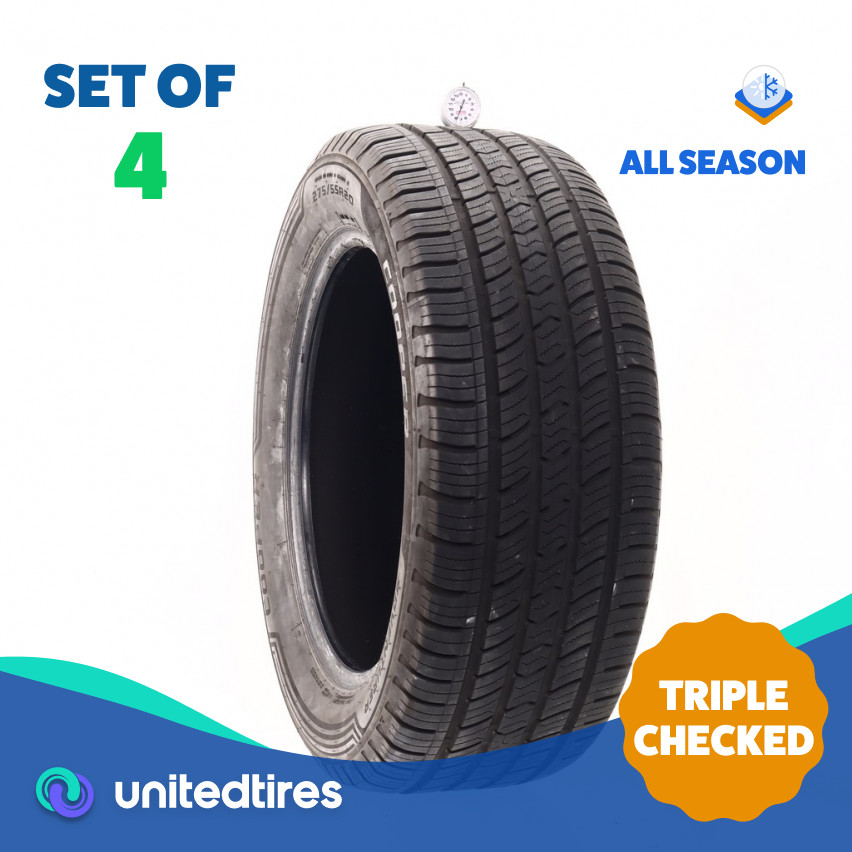 Set of (4) Used 275/55R20 Cooper Adventurer All Season 117H – 7.5-9.5/32