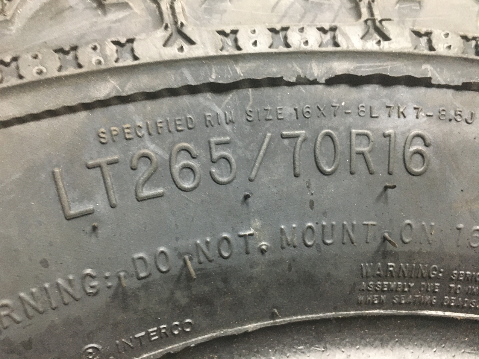 Super Swamper Radial TSL Load D LT265/70R16 265 70 16 New Tire