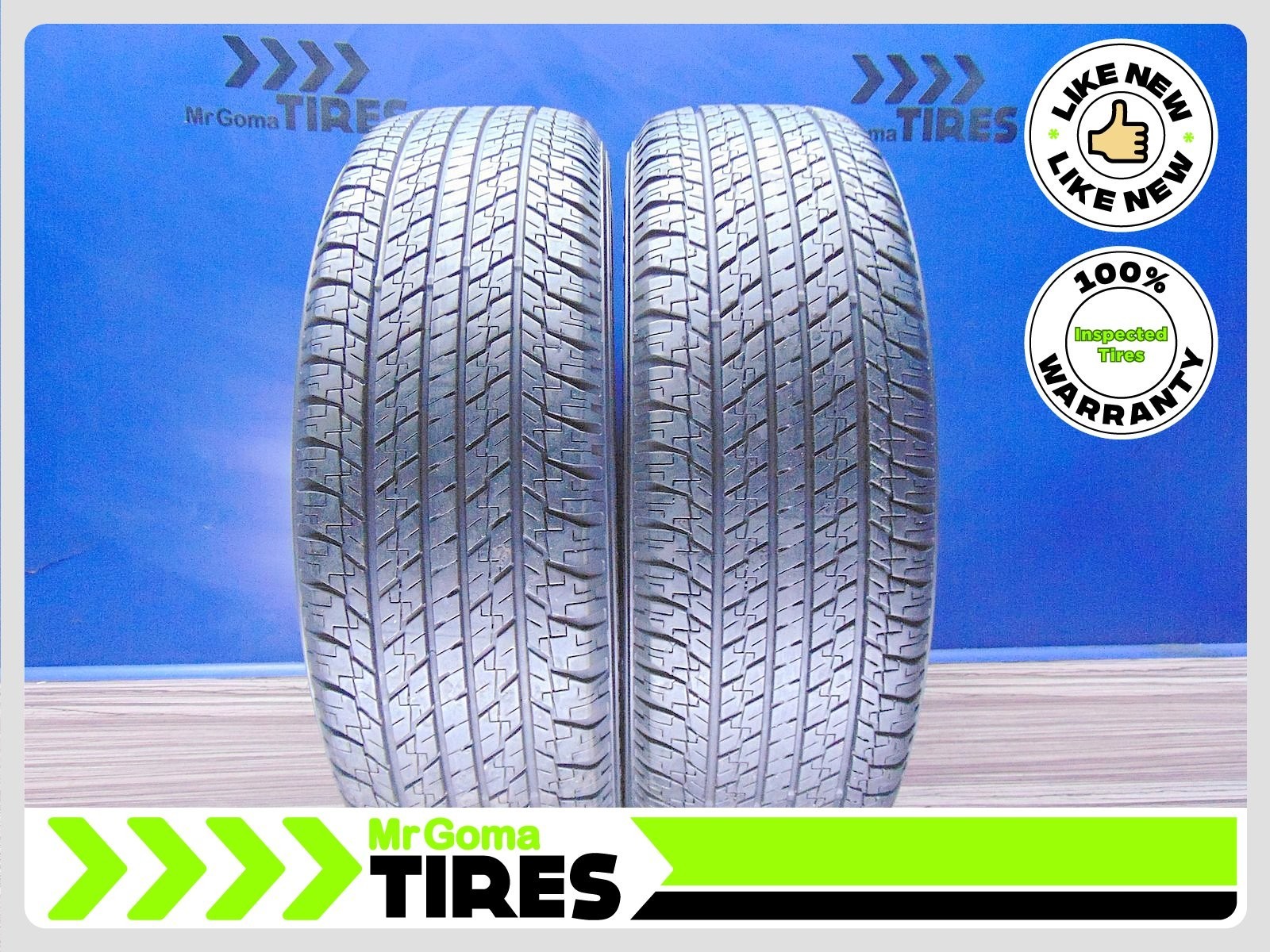 Set of 2 Yokohama Geolandar G96B P245/60R20 Used Tires 9.2/32 107H – 2456020