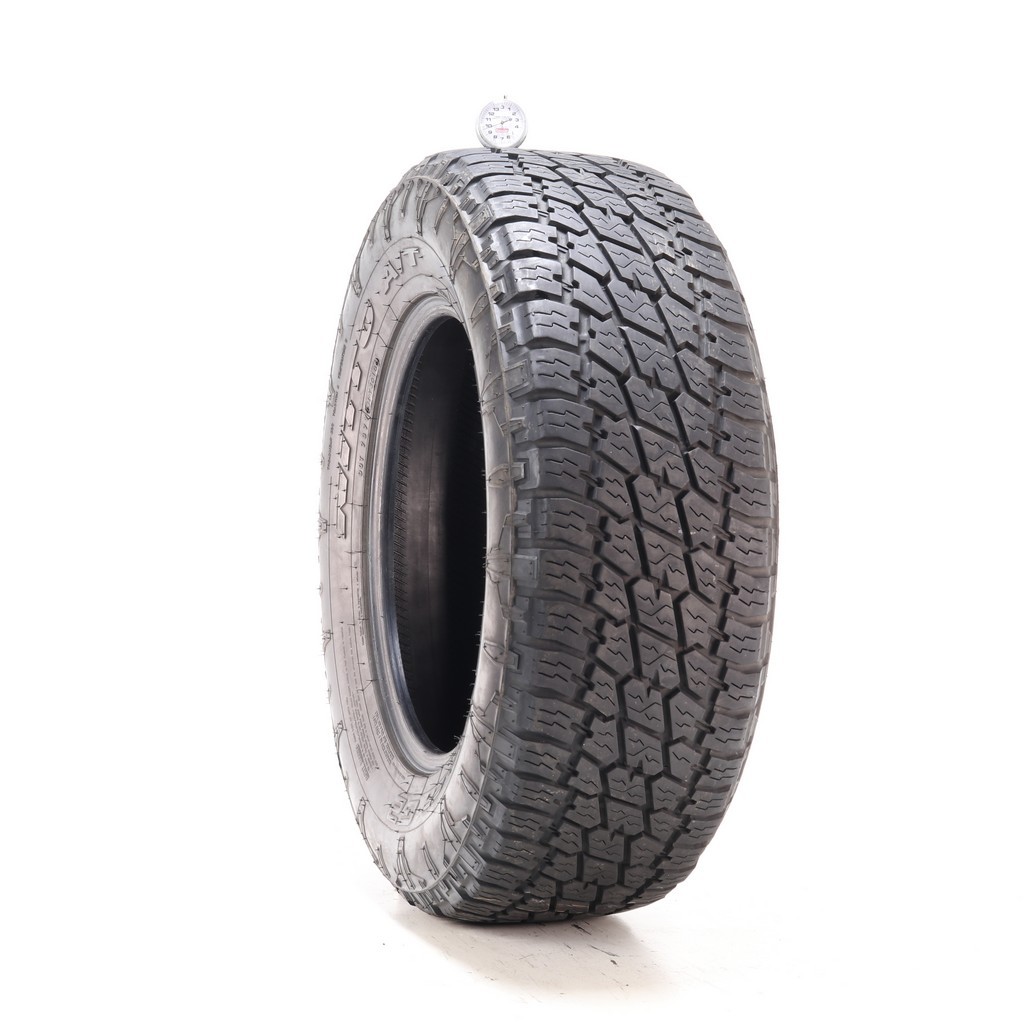 Set of (4) Used 265/65R17 Nitto Terra Grappler G2 A/T 116T – 9.5-11/32