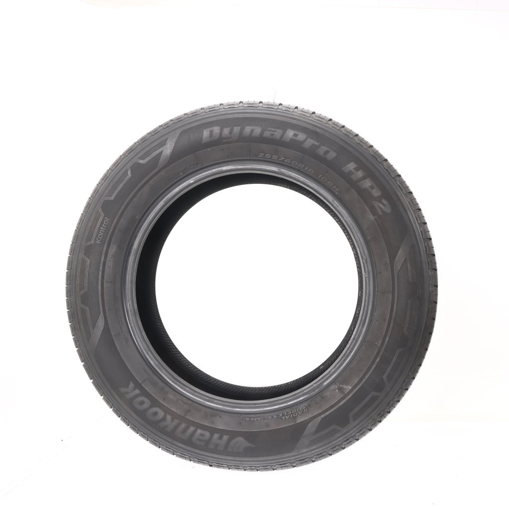 Set of (4) Used 255/60R18 Hankook Dynapro HP2 108H – 7/32
