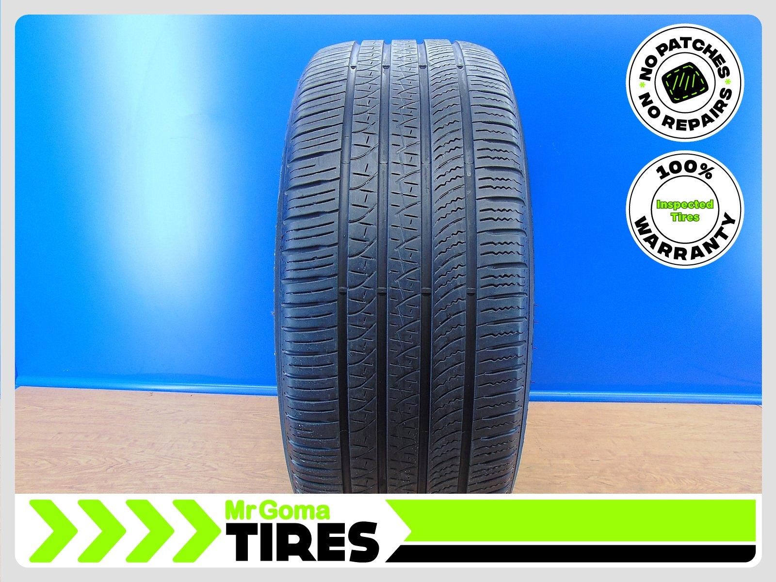1 255/45R19 USED TIRE PIRELLI P ZERO TM ALL SEASON AO XL 7.3/32 TREAD NO PATCH