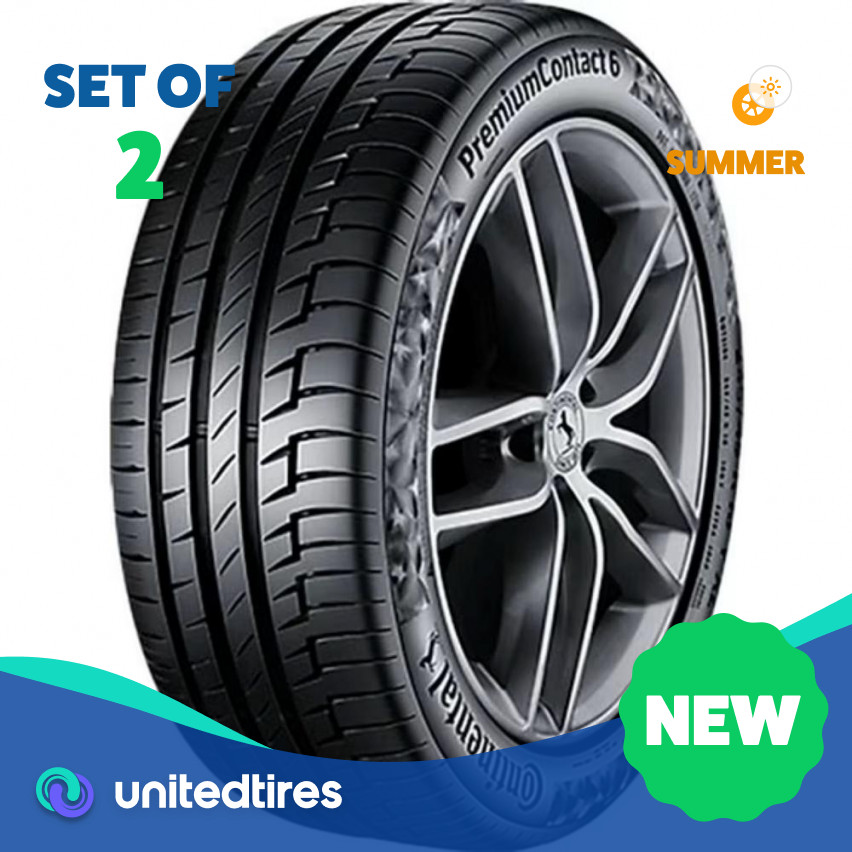 Set of (2) New 235/60R19 Continental PremiumContact 6 107V