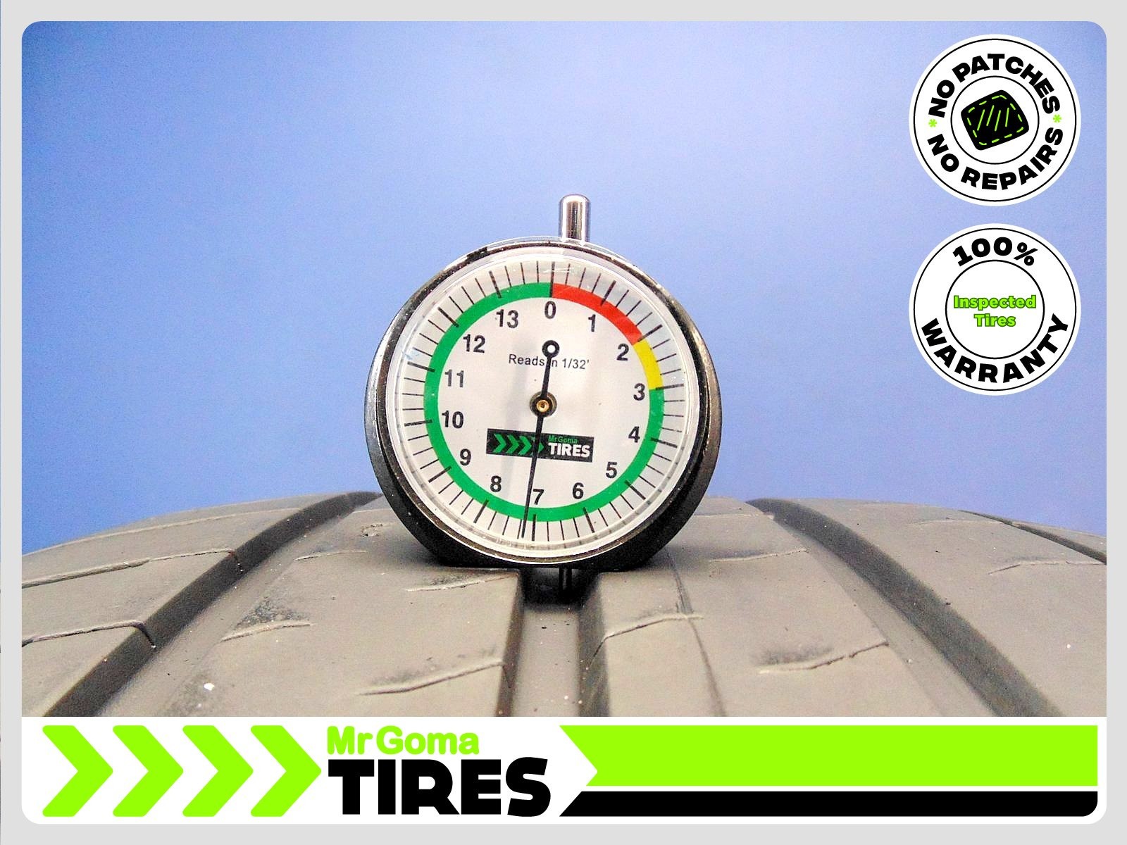 1 BRIDGESTONE POTENZA SPORT XL 275/30R20 USED TIRE 7.3/32 TREAD NO PATCH 2753020