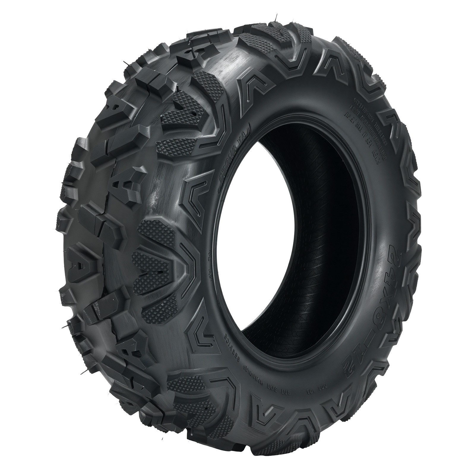 2pcs 24×8-12 ATV Tires 6PLY All Terrain New