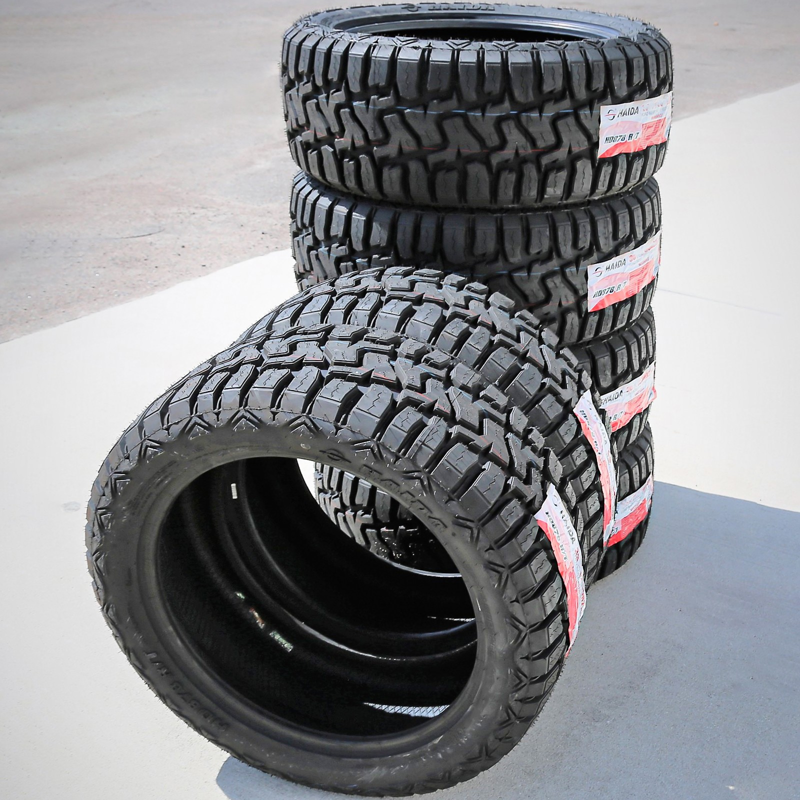 4 Tires Haida HD878 R/T LT 33X14.50R24 Load E 10 Ply RT Rugged Terrain