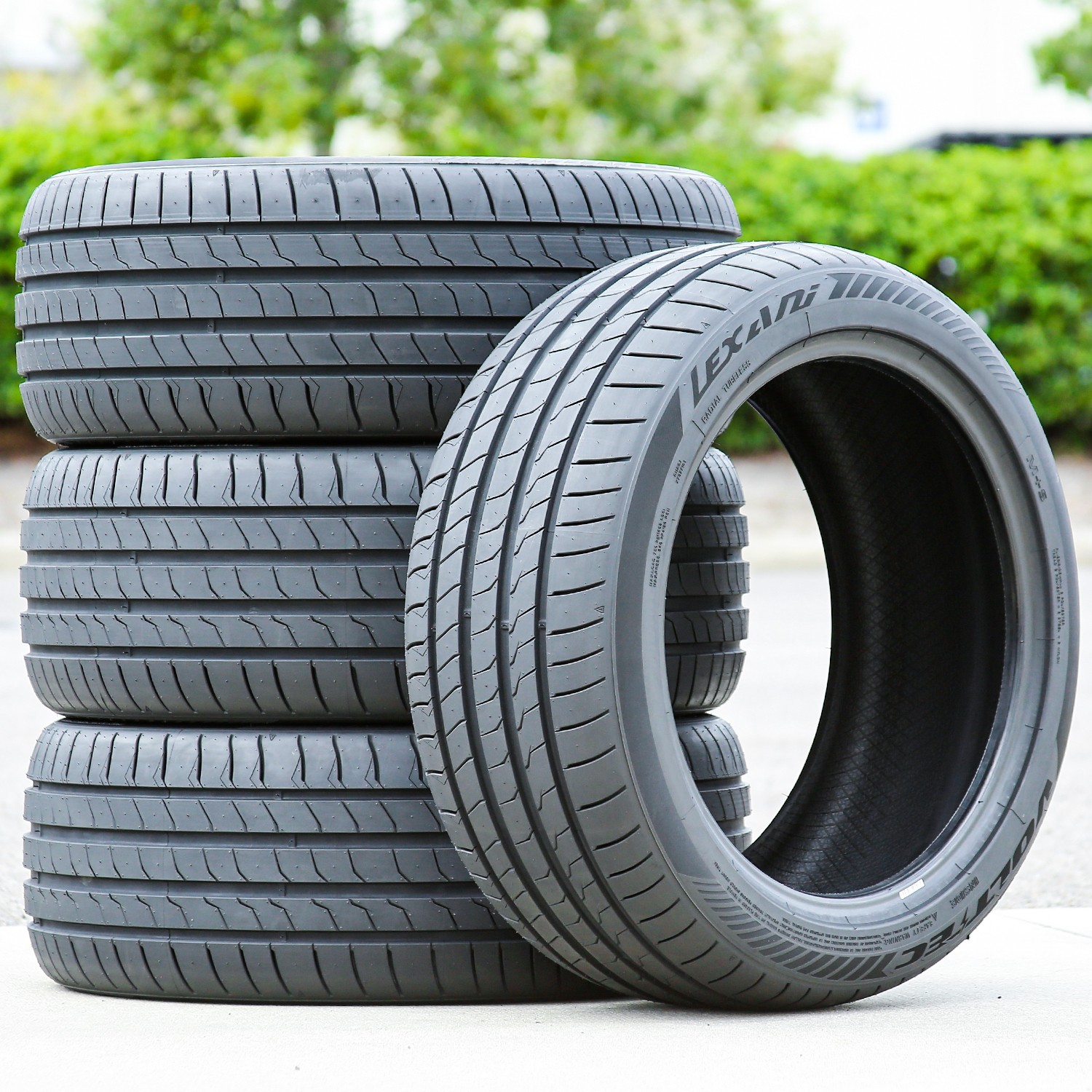 4 Tires Lexani VOLT-EC 245/45ZR19 245/45R19 98Y XL AS A/S High Performance