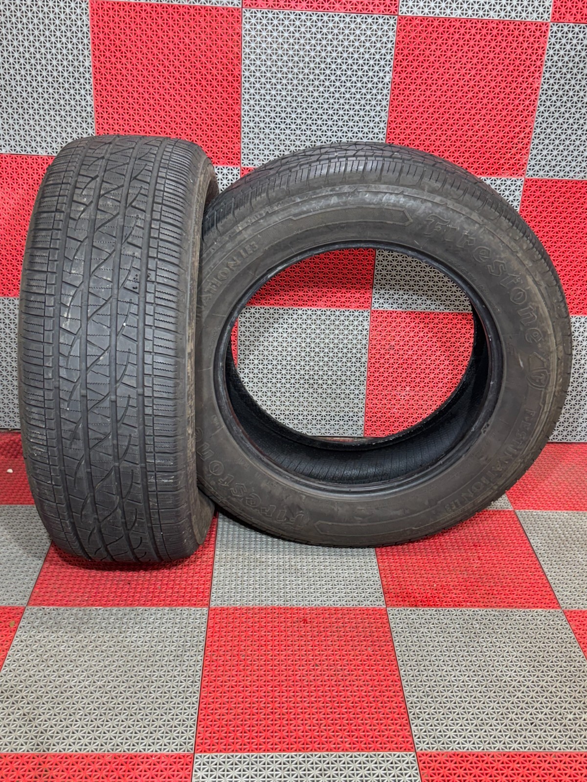 2x Used 245/60 R18 Firestone Destination LE3 Tires 8/32 Tread 245/60/18