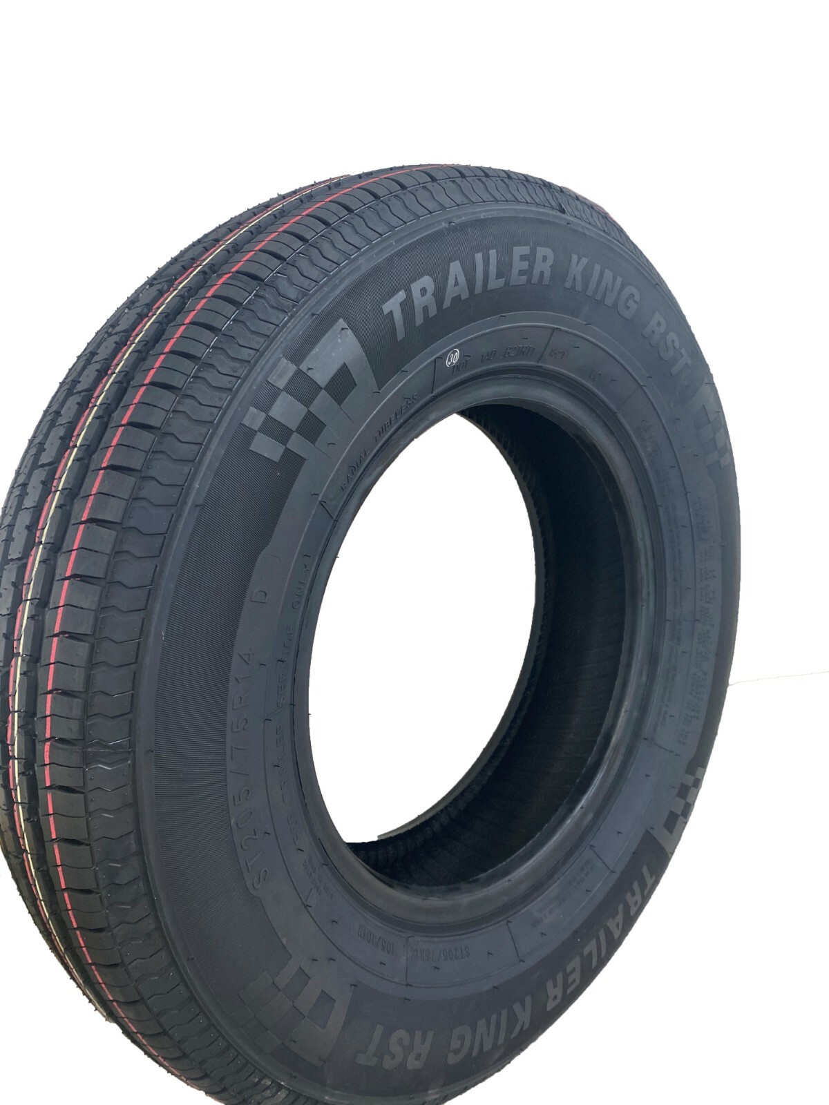 2 (Two) Trailer King RST ST205/75R14 205 75 14 2057514 Trailer Tires D/8