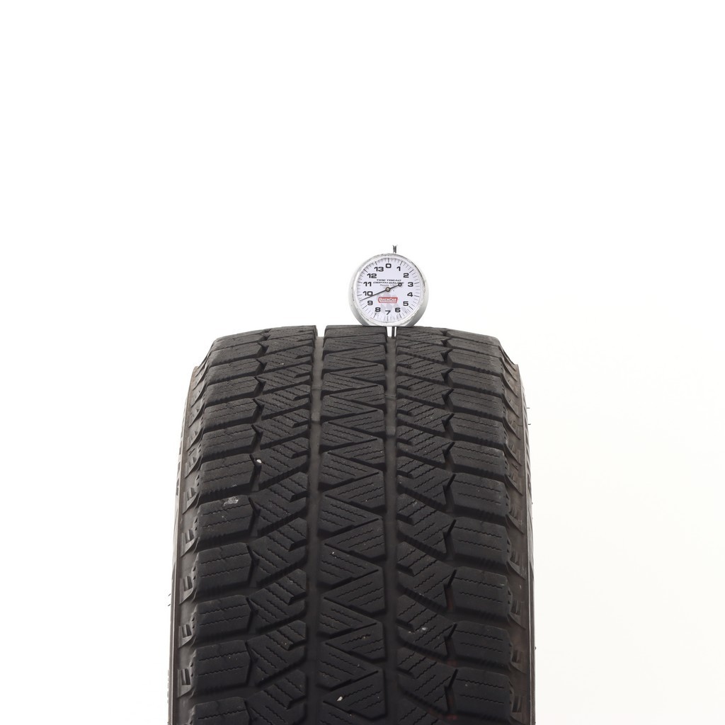 Set of (4) Used 215/45R17 Bridgestone Blizzak WS90 Studless 91T – 9.5-11/32