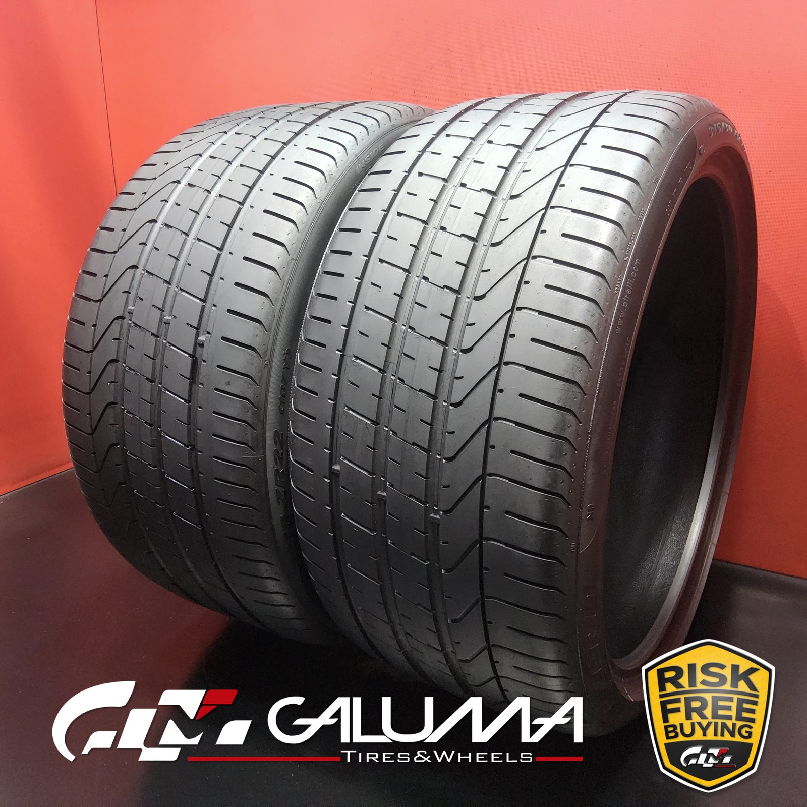 Set of 2 Tires Pirelli P Zero (N0) XL 315/30ZR22 315/30/22 3153022 107Y #96153