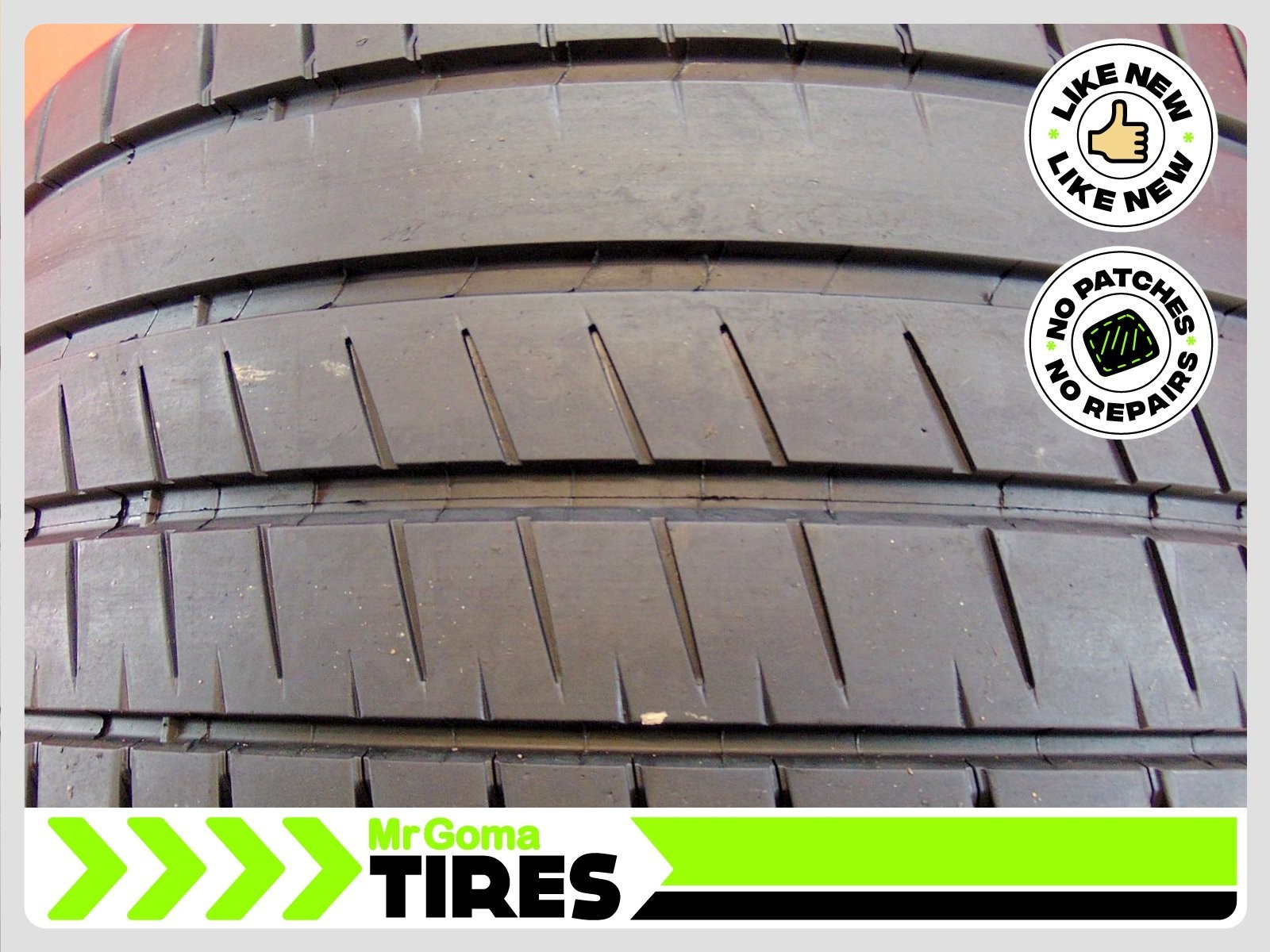2 MICHELIN PILOT SPORT A/S 4S NAO XL 305/30ZR21 USED TIRES 9/32 TREAD 108V
