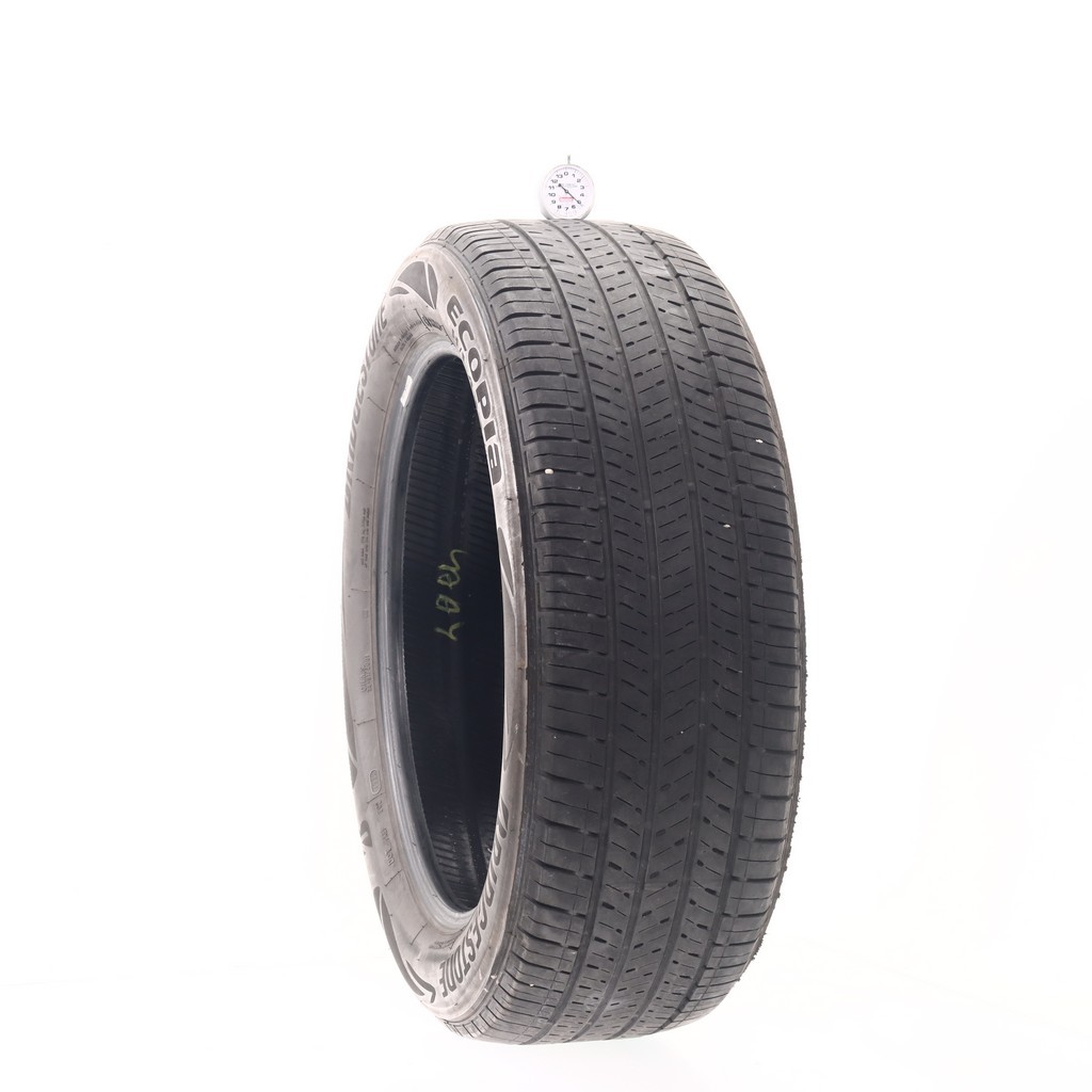 Set of (4) Used 225/55R19 Bridgestone Ecopia H/L 422 Plus 99H – 5-6/32