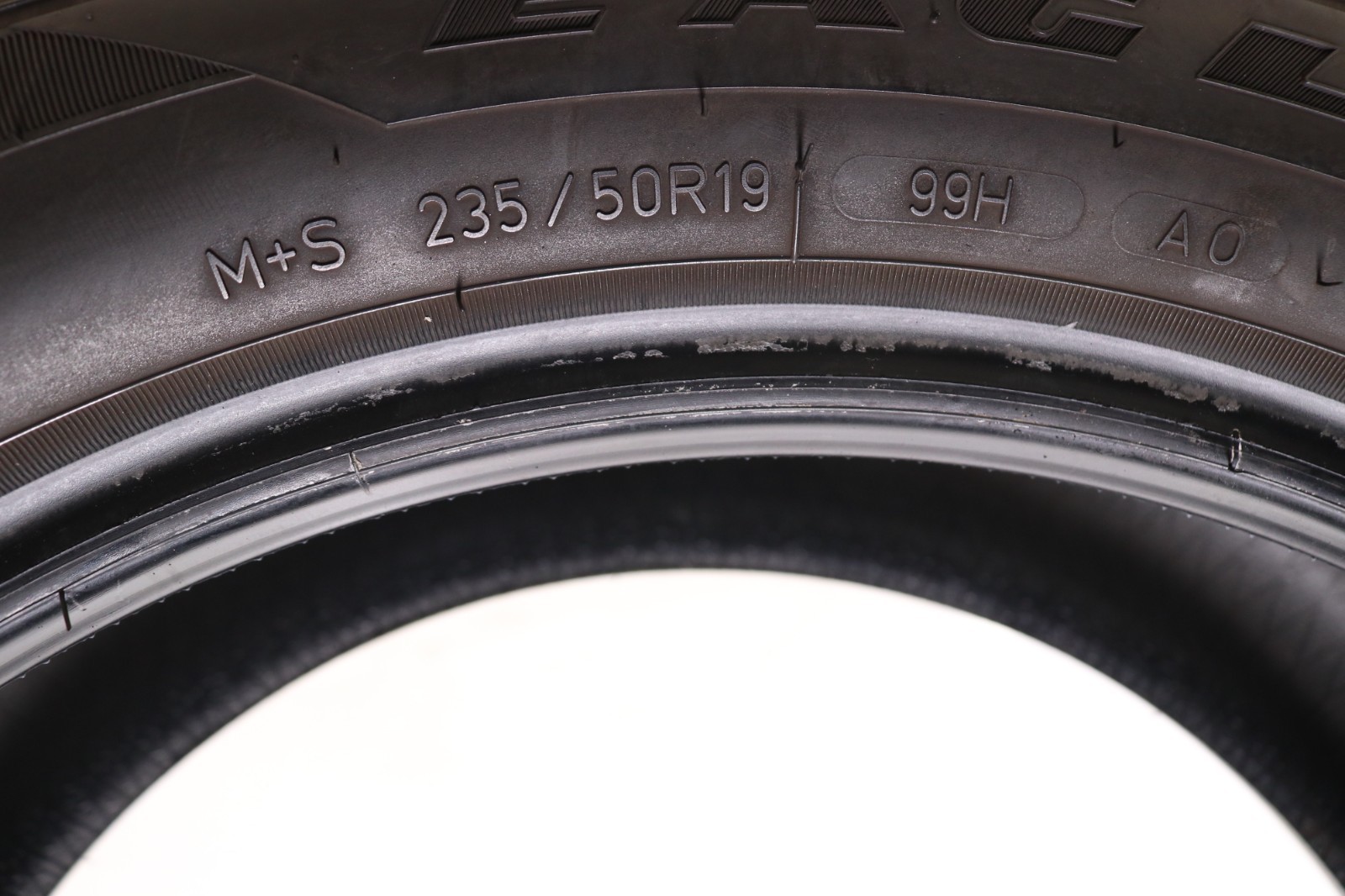 Set of 4 Used 235/50R19 Goodyear Eagle Sport AO – 99H – 9-10/32