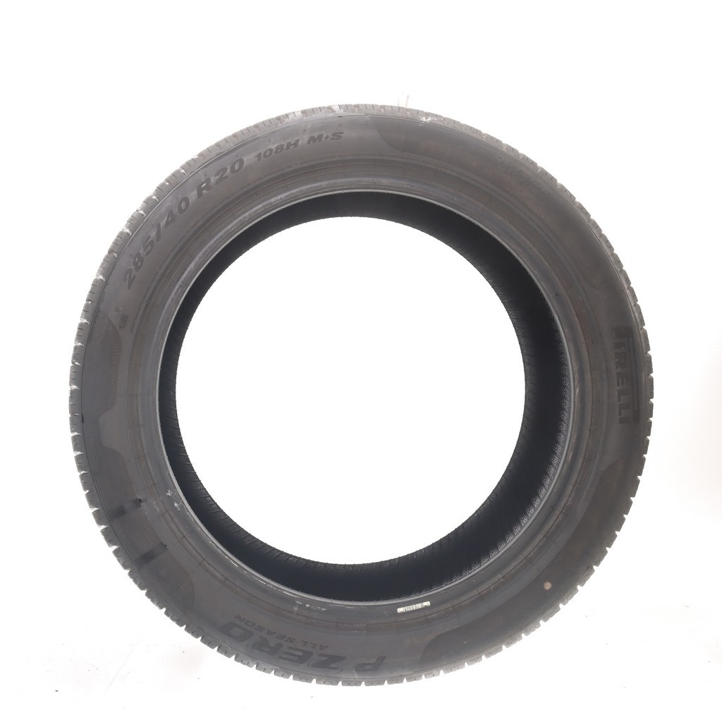 Set of (2) Used 285/40R20 Pirelli P Zero I 108H – 7.5/32