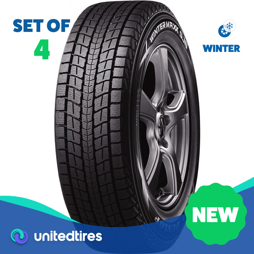 Set of (4) New 225/60R17 Dunlop Winter Maxx SJ8 99R