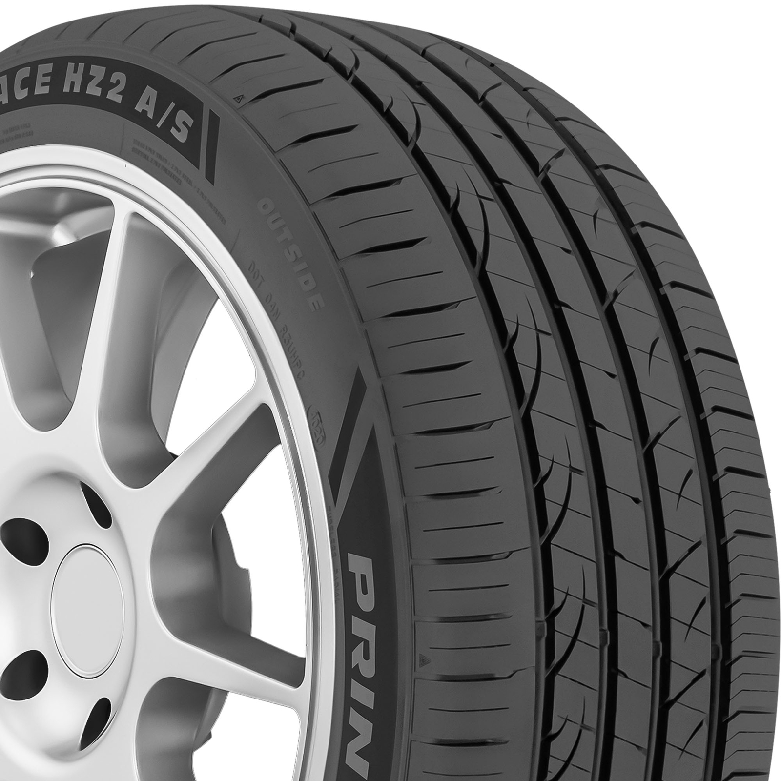 1 New Prinx Hirace Hz2 A/s – 275/40r18 Tires 2754018 275 40 18