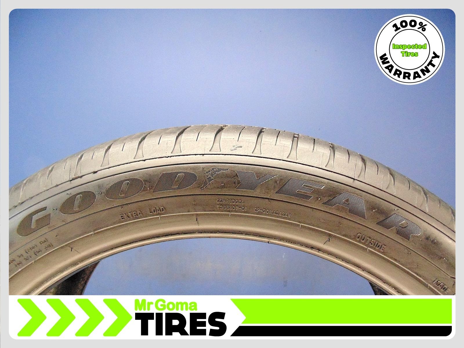 1 GOODYEAR EAGLE SPORT A/S SEALTECH XL 295/40R22 USED TIRE 7.6/32 TREAD 112H