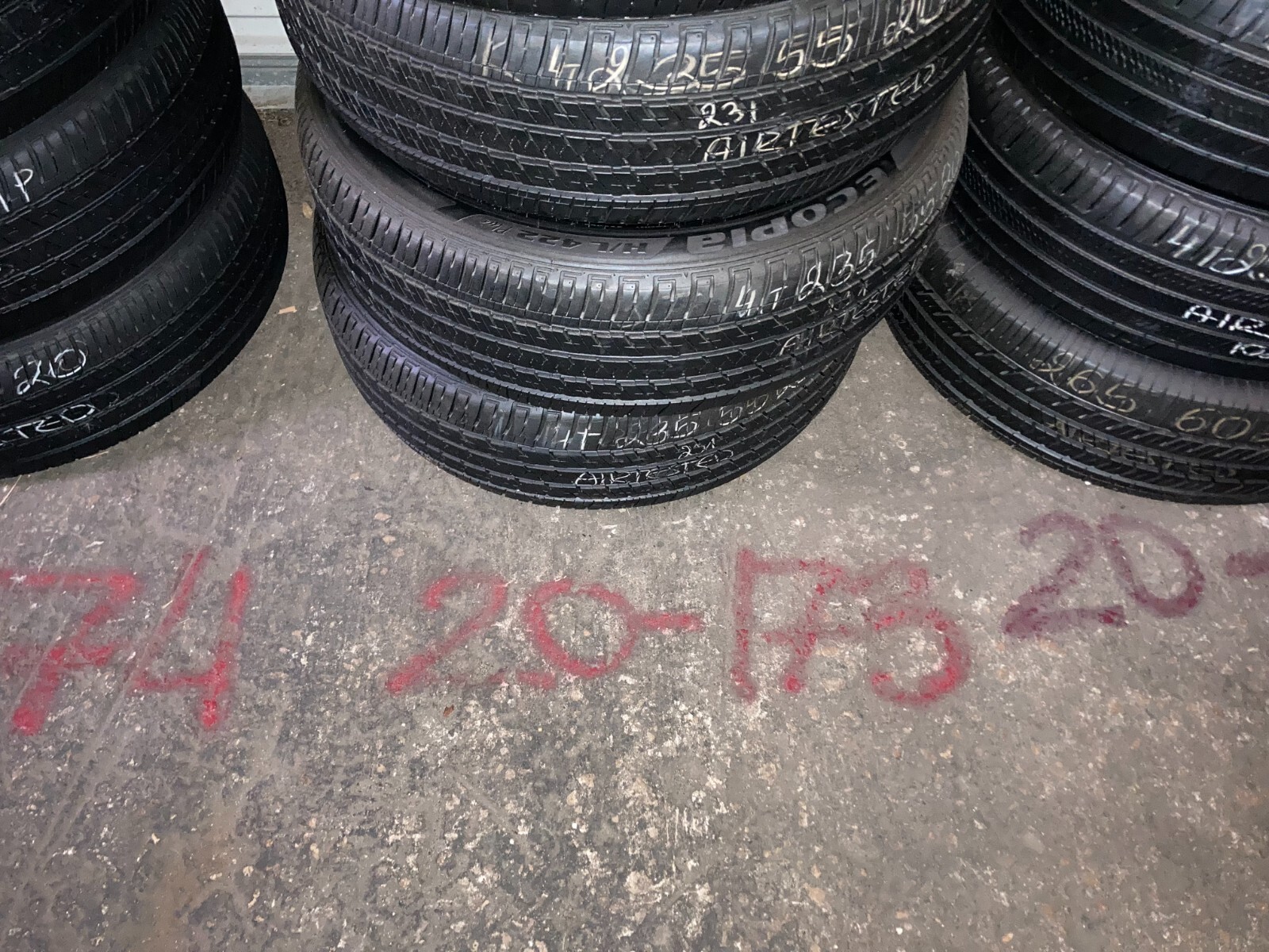 NO SHIPPING ONLY LOCAL PICK UP 1 Tire 255 55 20 Cooper Adventurer H/T 107H