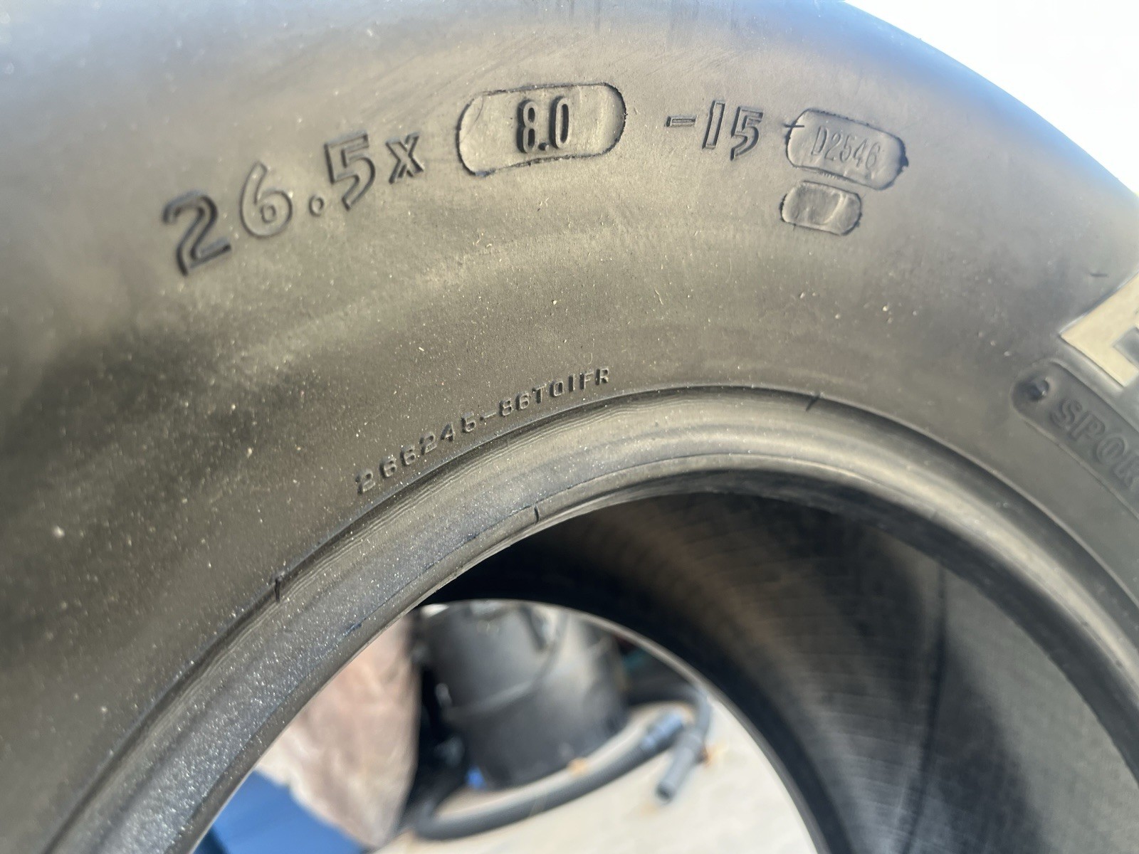 Goodyear Eagle Vintage Sports Car Special Tire 2546