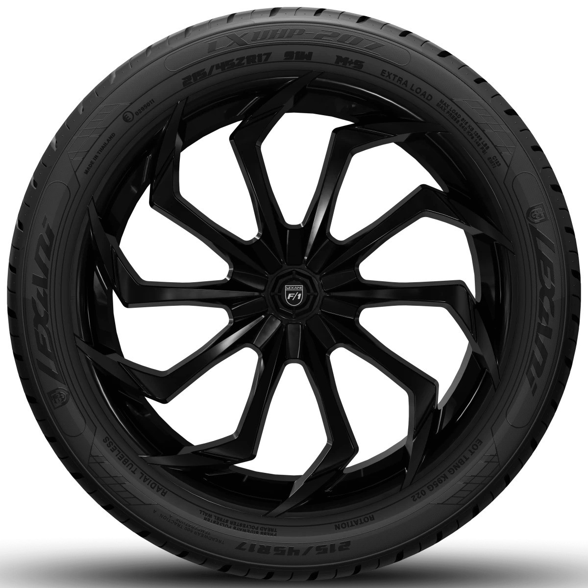 4 New Lexani LXUHP-207 Tires 225/55ZR18 102W XL BSW 2255518 225/55R18