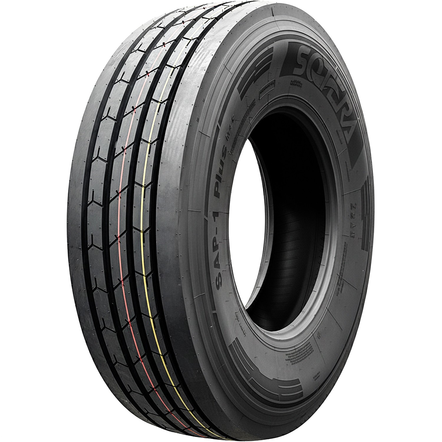 4 Sotera SAP-1 Plus 255/70R22.5 140/137M H 16 Ply Steer Commercial Tires