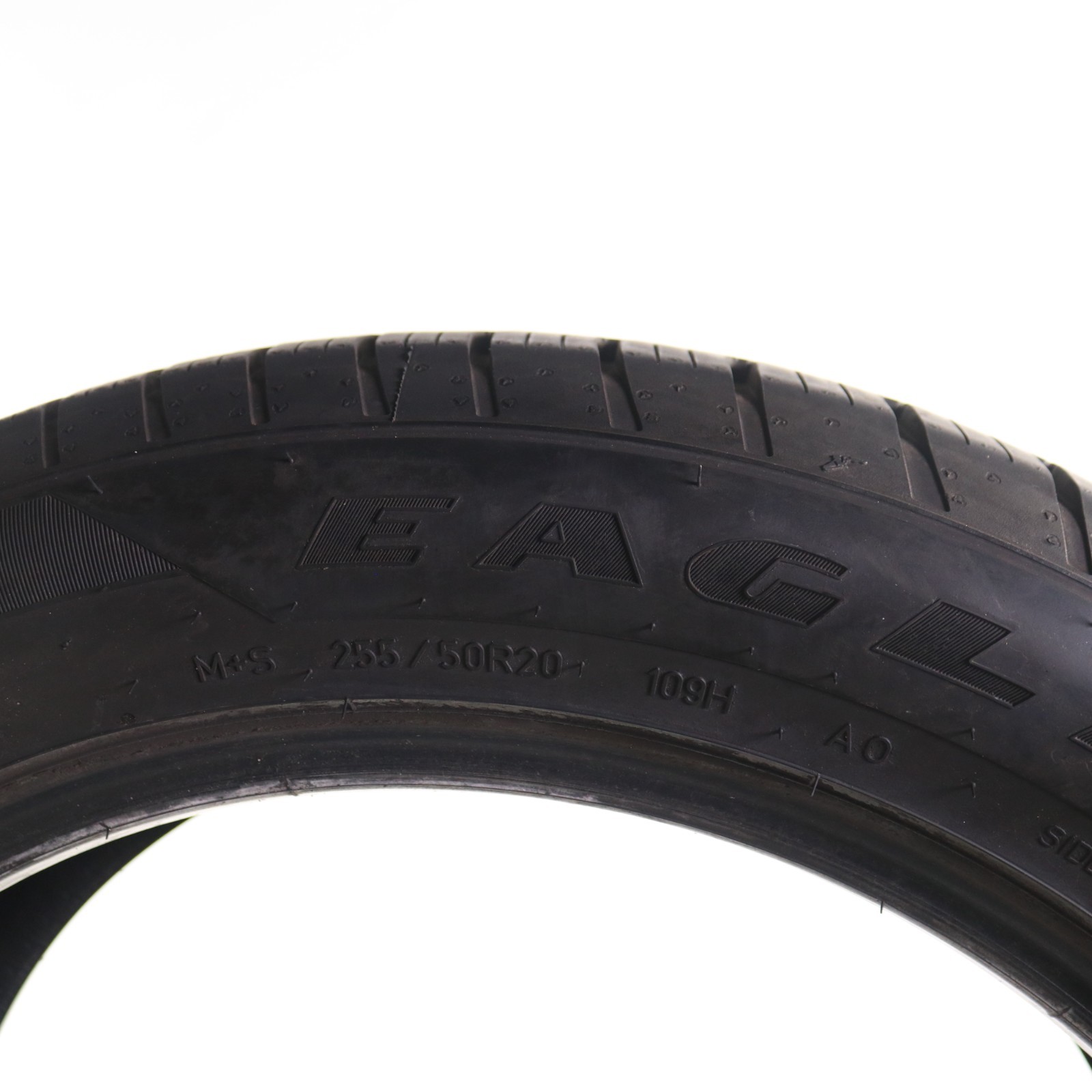 Used 255/50R20 Goodyear Eagle Sport AO – 109H – 9.5/32 No Repairs
