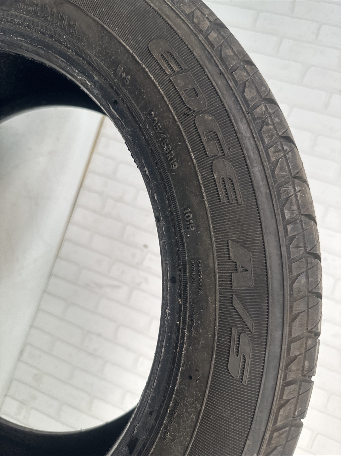 Kelly Edge Touring Plus 235/55R19 101H All Season SUV Tire DOT 0321 OEM