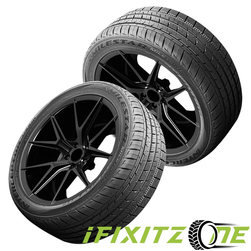 2 Milestar Interceptor AS810 305/30ZR19 102Y Extra Load Tires 500AA 50k Mileage