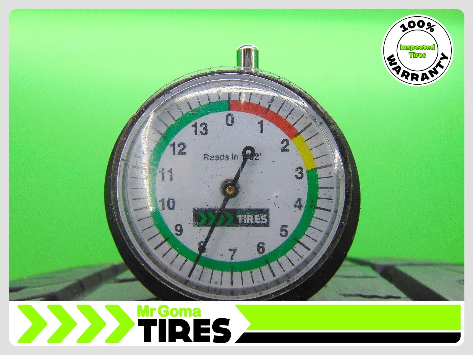 1 275/50R22 USED TIRE GENERAL GRABBER HTS 60 8.0/32 TREAD 2755022 115T