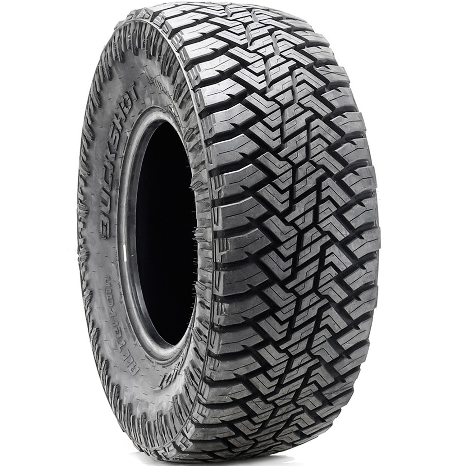 6 Buckshot A/T 35X12.50R17 125R E 10 Ply Light Truck Tires 50k Mi Warranty