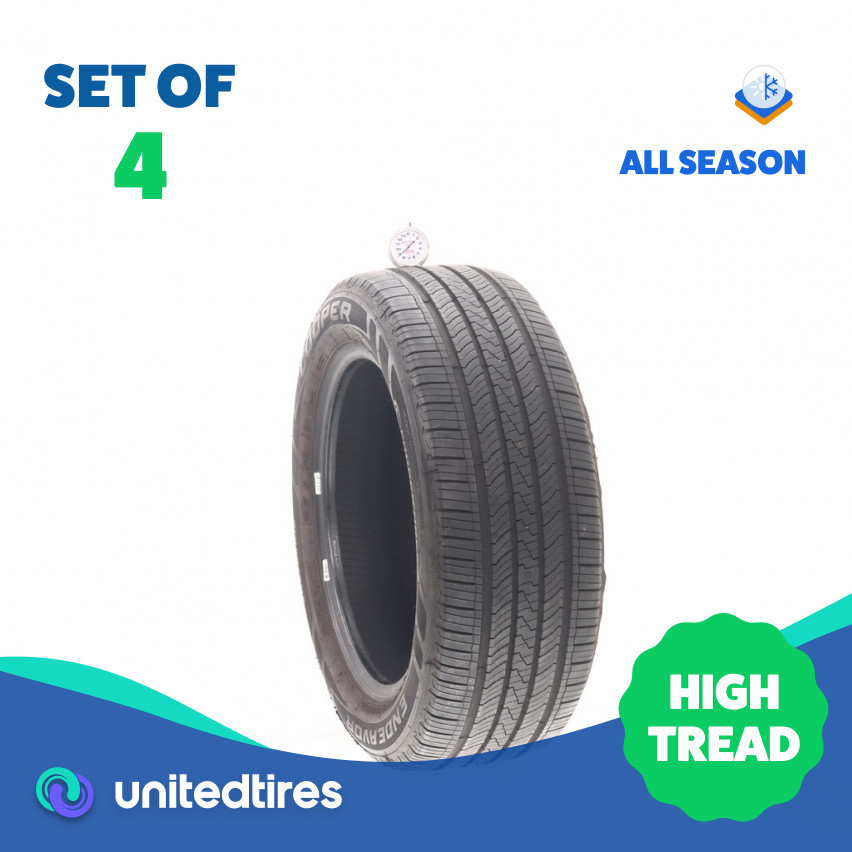 Set of (4) Used 205/55R16 Cooper Endeavor 91H – 8.5-9.5/32