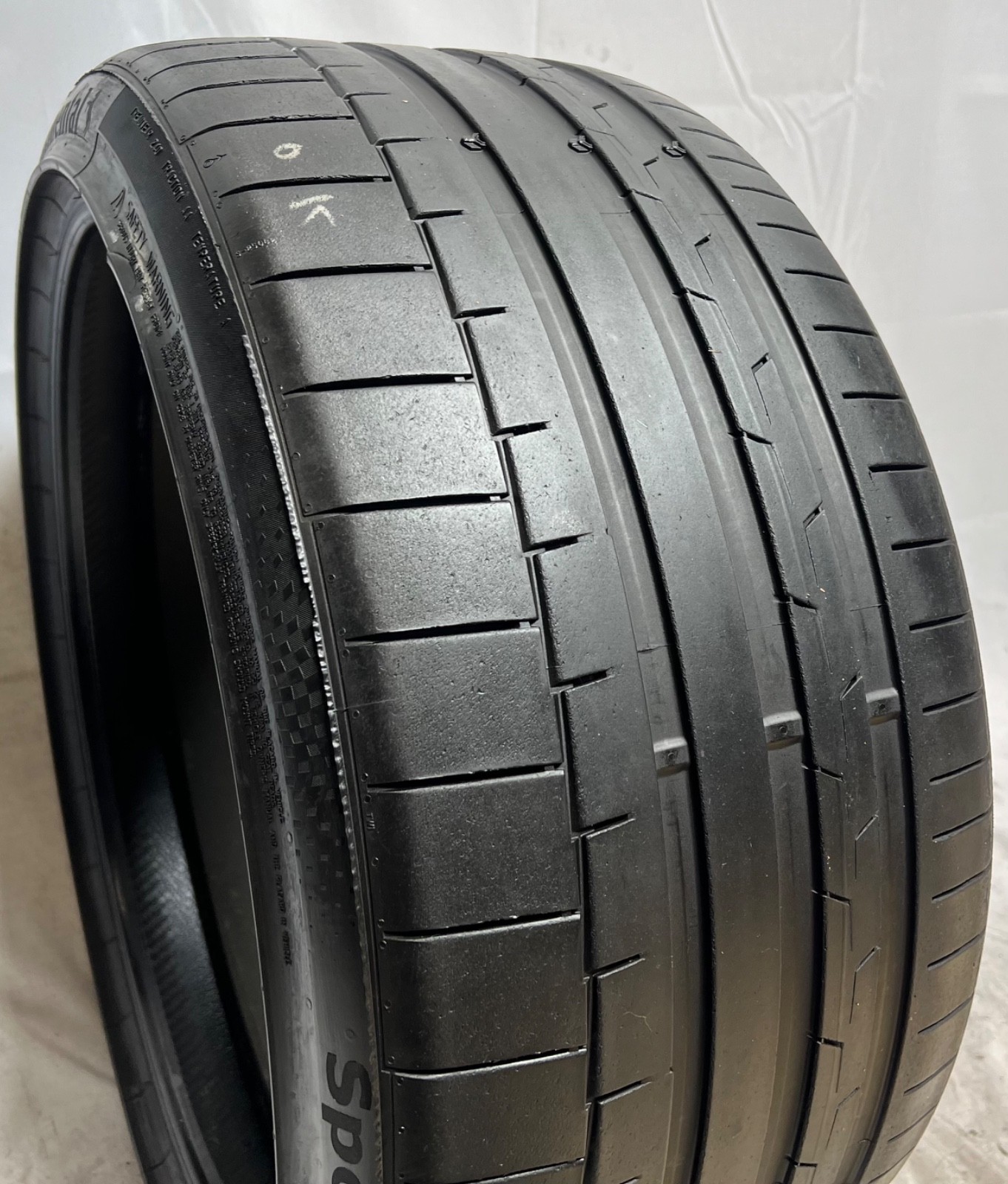 1 – NO REPAIR 275/35ZR21 (103Y) Continental SportContact 6 ContiSilent (AO) 6007