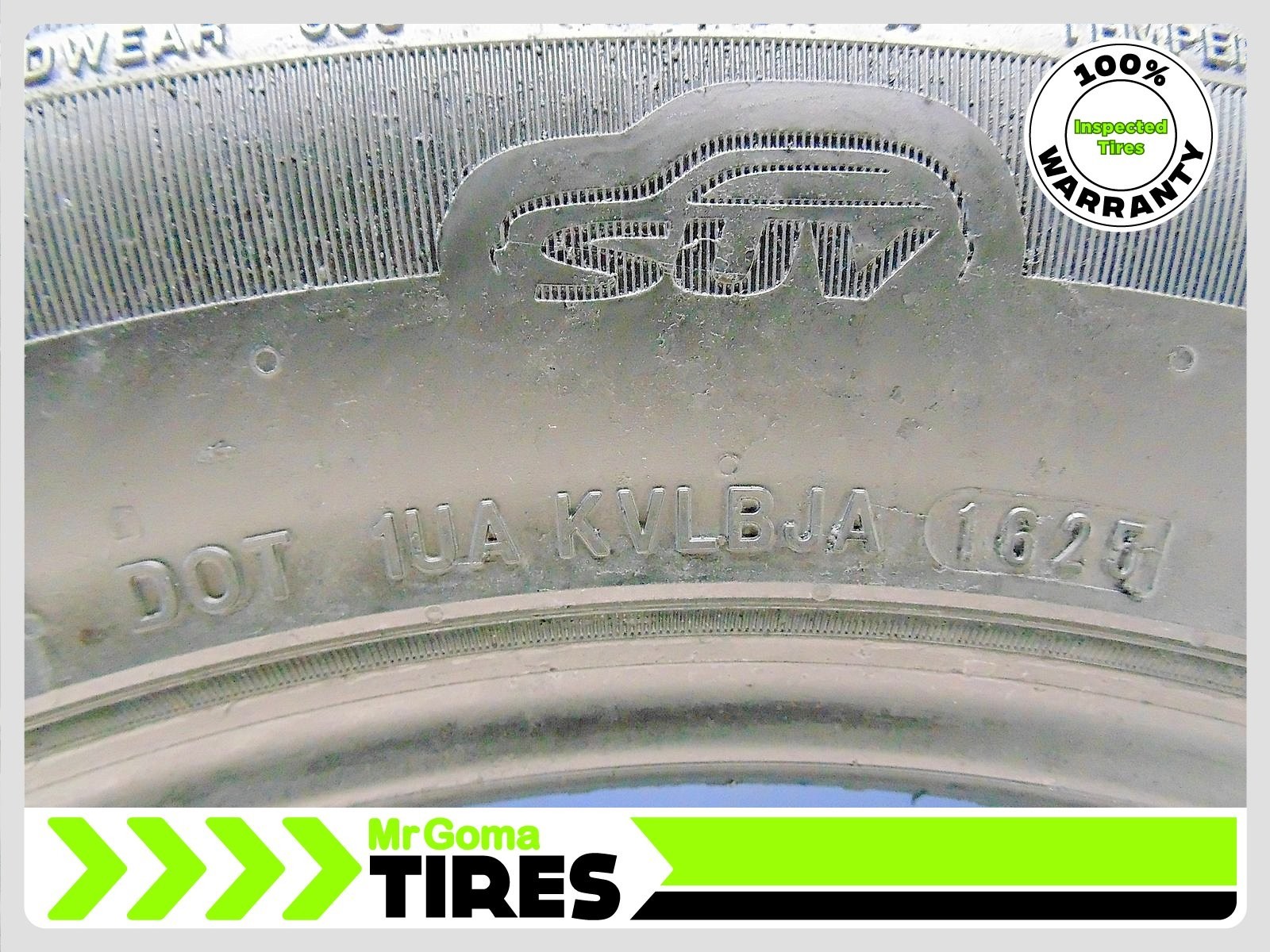 2 NEXEN ROADIAN GTX SUV 235/60R18 USED TIRE 8.1/32 TREAD 103H 2356018