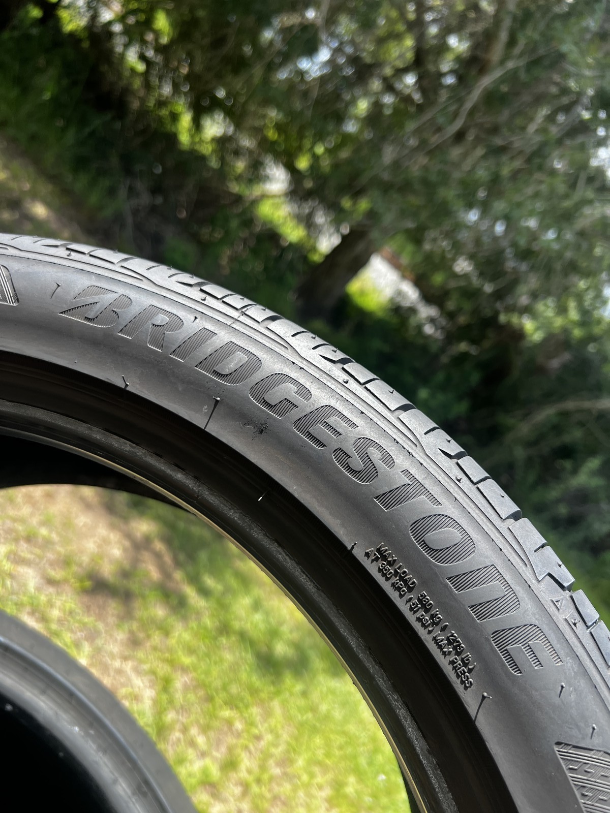 1 Tire Bridgestone Turanza EL440 215/45R18 89V DOT.0124 8.75/32