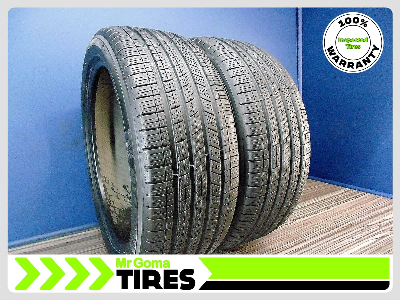 2 Michelin Pilot Sport All Season 4 NEO XL 255/45R21 106V Tread 7/32 22554521
