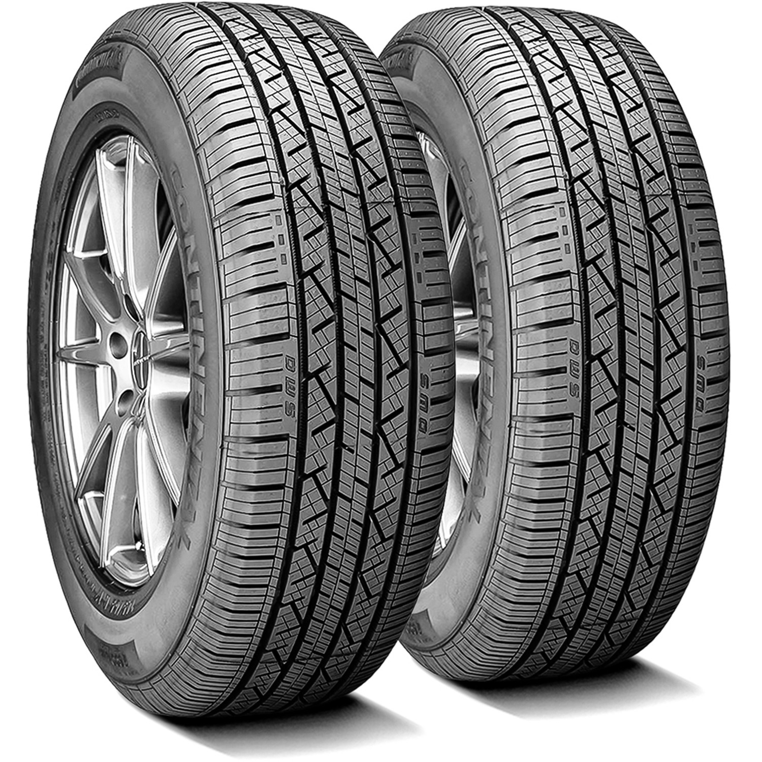 4 Tires Continental CrossContact LX25 EV Ready 215/55R18 95H A/S All Season