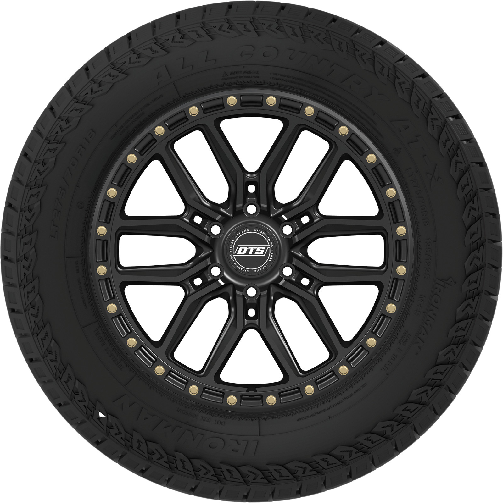 Set of 4 Ironman All Country AT-X LT285/75R16/10 10-Ply 126R Tires 2857516 285 7