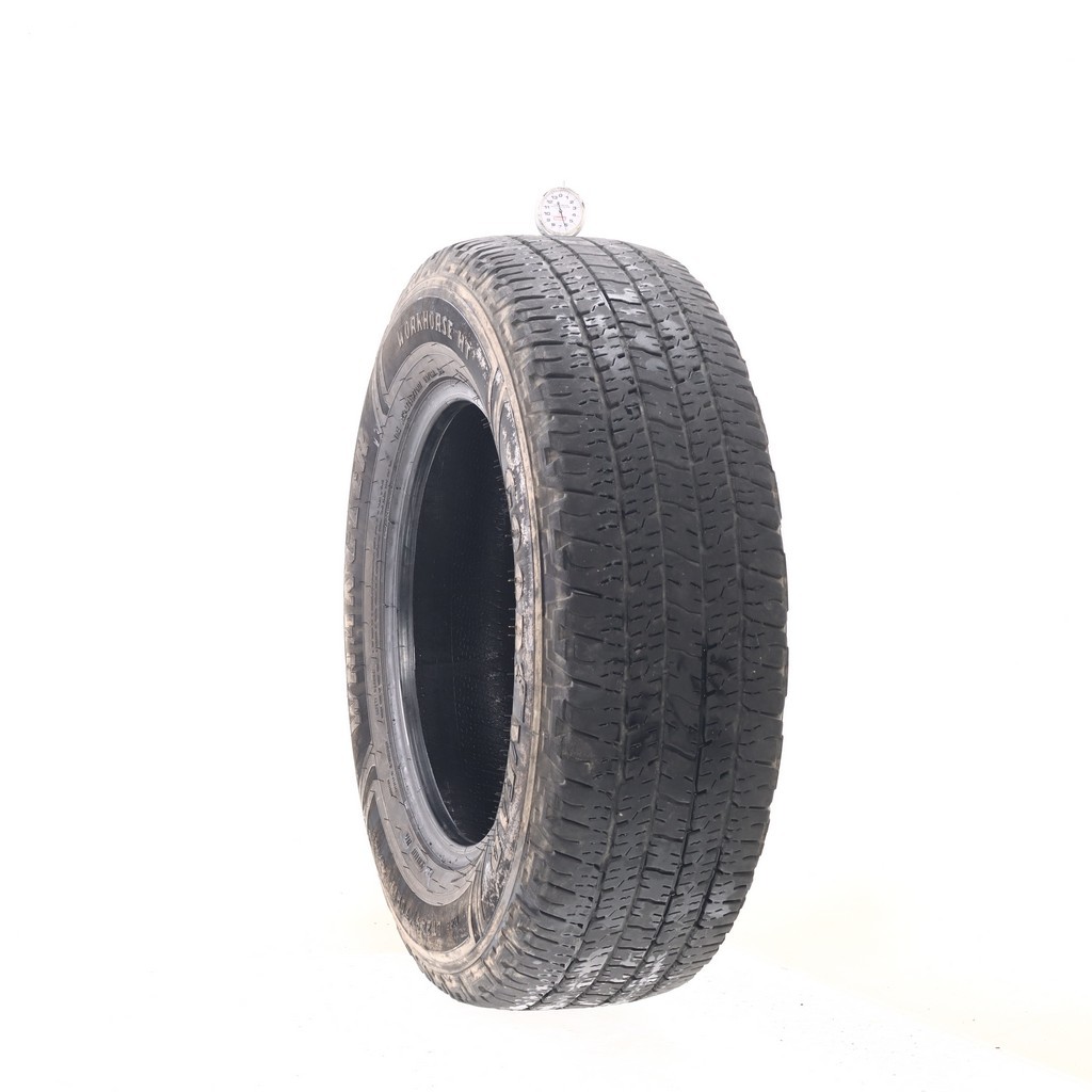 Set of (4) Used LT 245/70R17 Goodyear Wrangler Workhorse HT 119/116R – 6-7.5/32