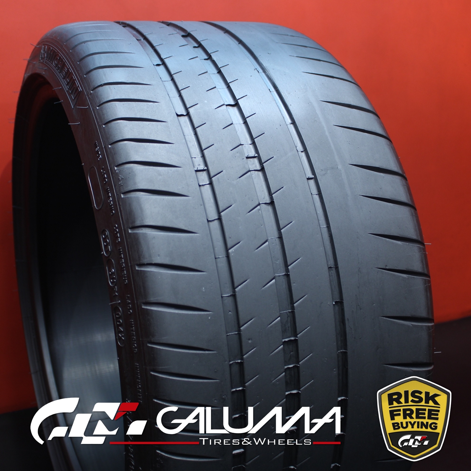1X Tire LikeNEW Michelin Pilot Sport Cup 2 315/30/21 315/30ZR21 3153021 #71210