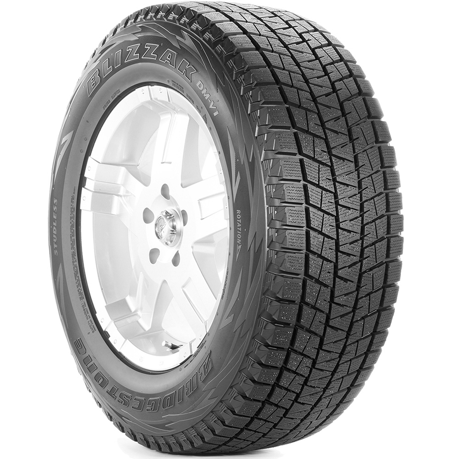 Tire 235/75R17 Bridgestone Blizzak DM-V1 (Studless) Snow Winter 108R
