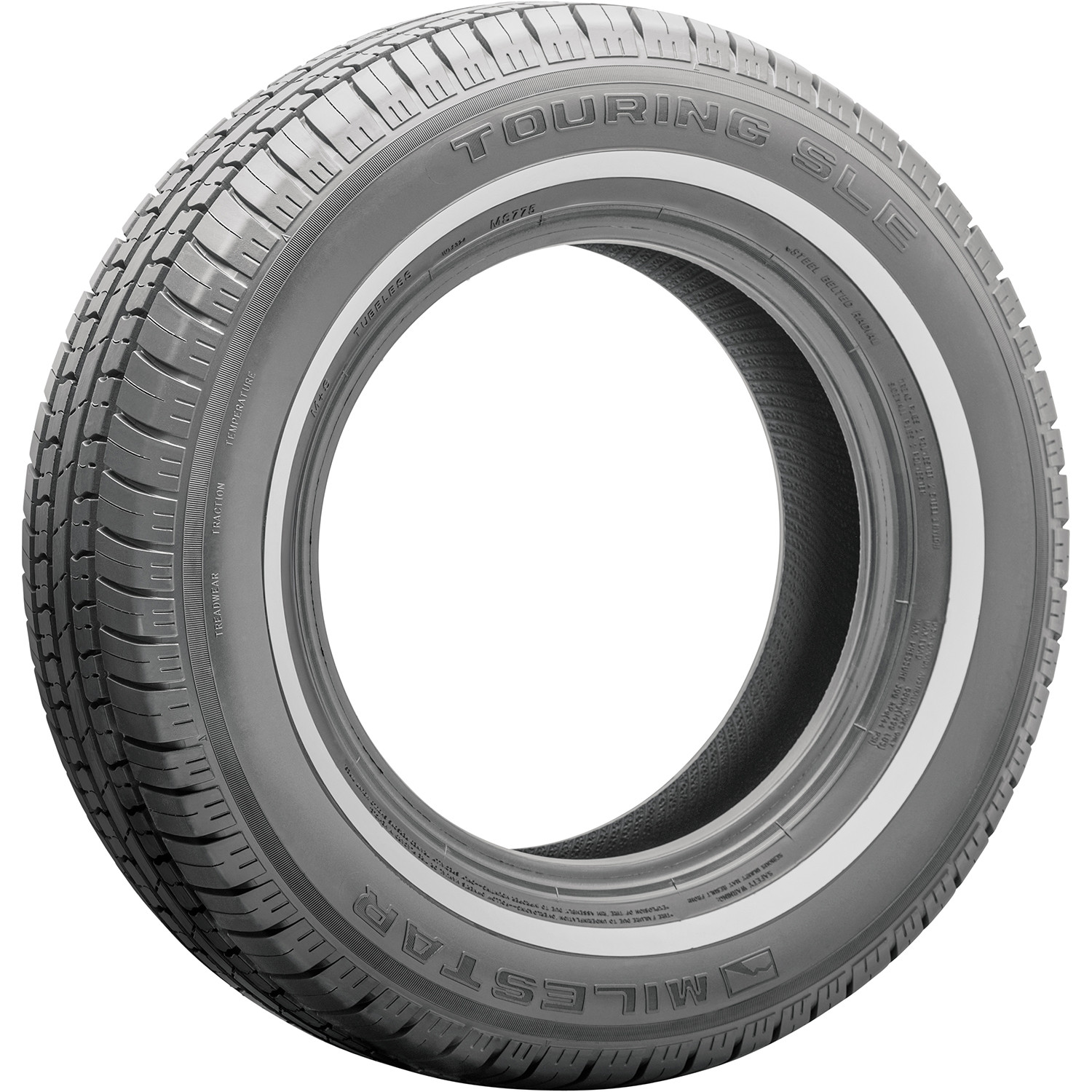 2 Tires Milestar MS775 Touring SLE 185/75R14 89S AS All Season A/S