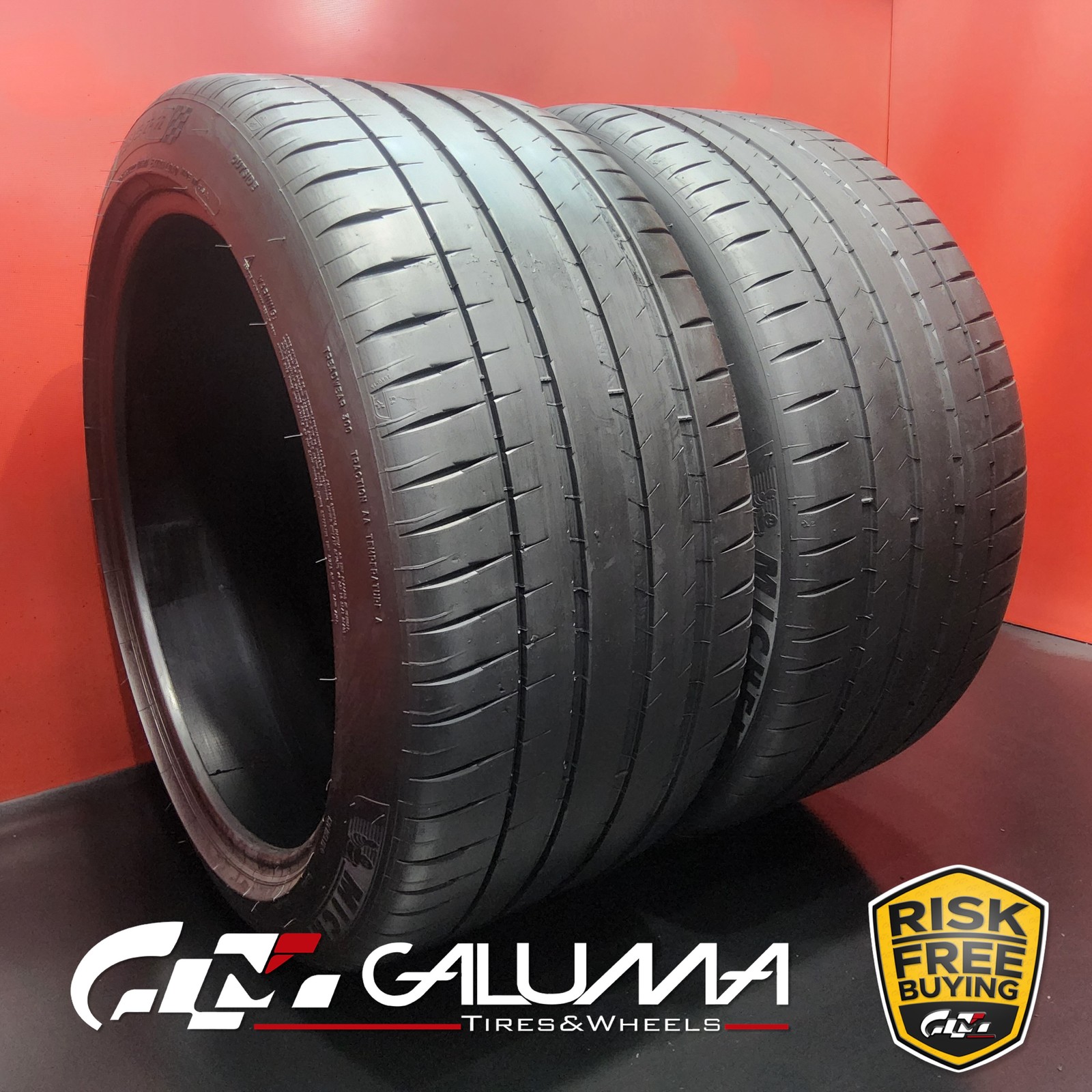 Set of 2 Tires Michelin Pilot Sport 4S MO1 XL 325/35ZR22 325/35/22 114Y #95073