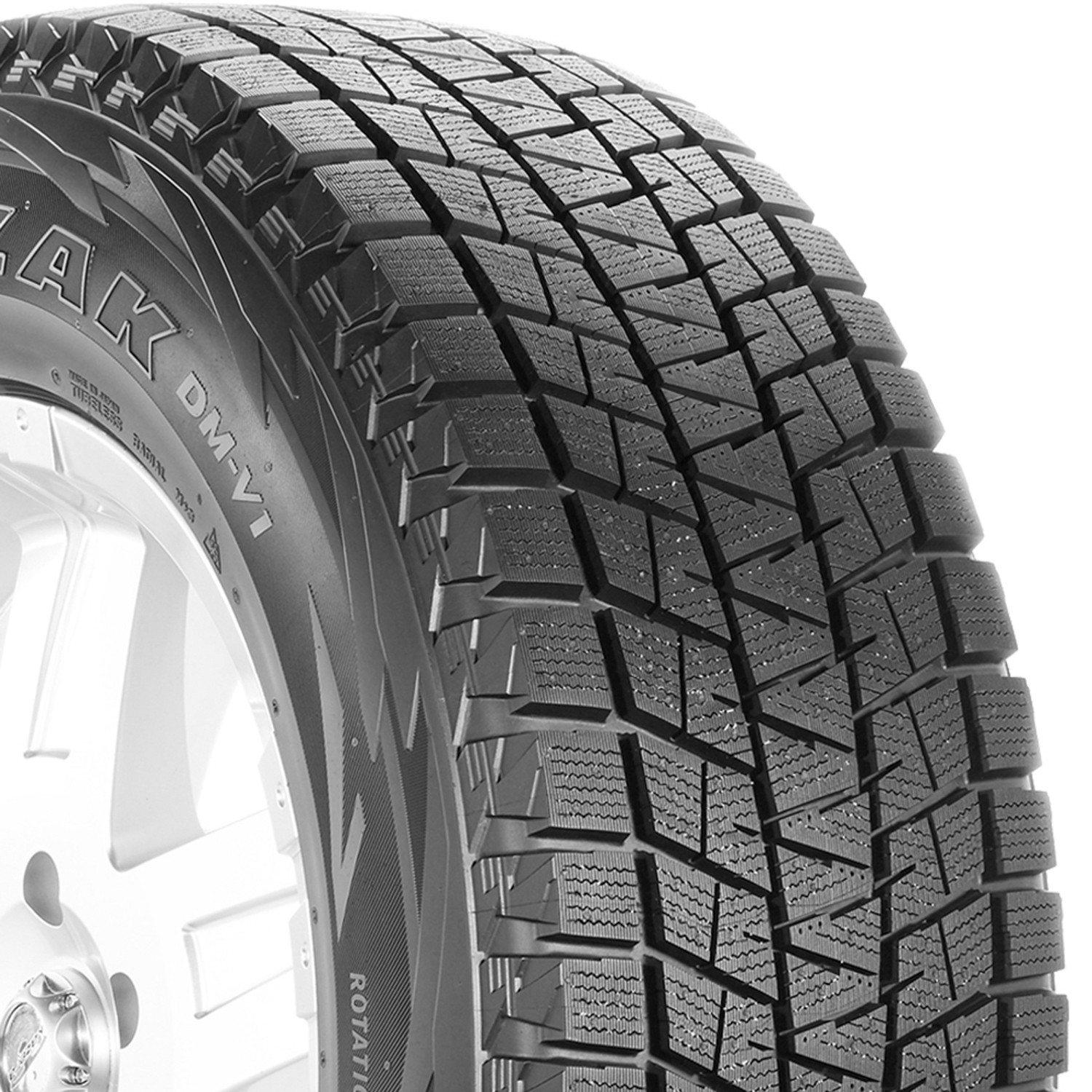 4 Tires Bridgestone Blizzak DM-V1 235/75R17 108R (Studless) Snow Winter