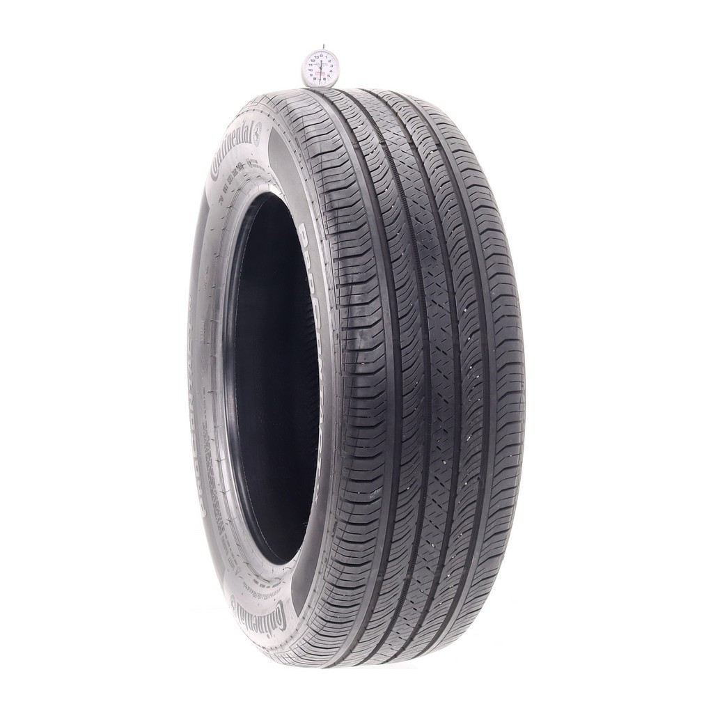 Set of (4) Used 225/60R18 Continental ProContact TX 100H – 6.5-7/32