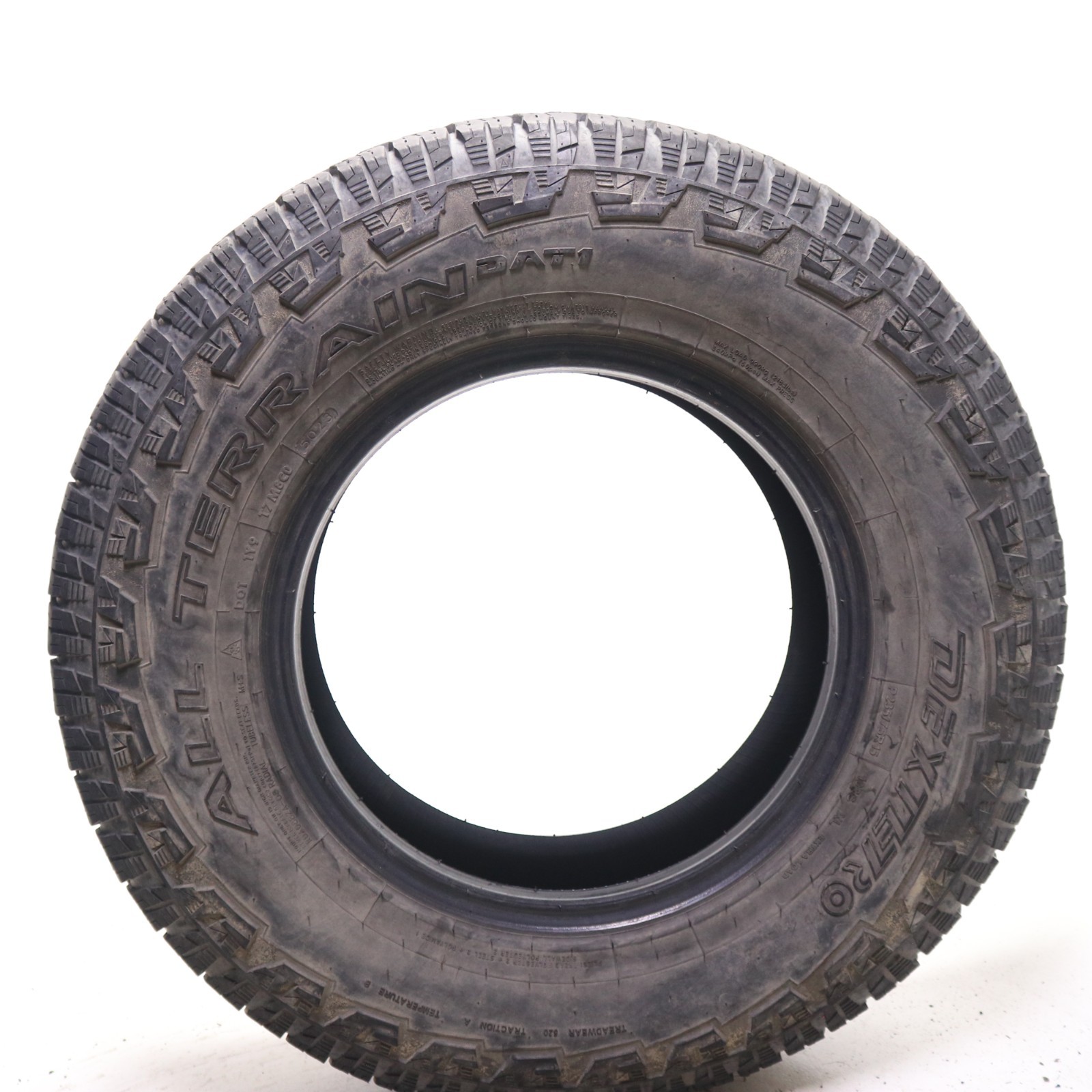 Set of 2 Used 235/75R15 Dextero All Terrain DAT1 – 108S – 8.5-9.5/32