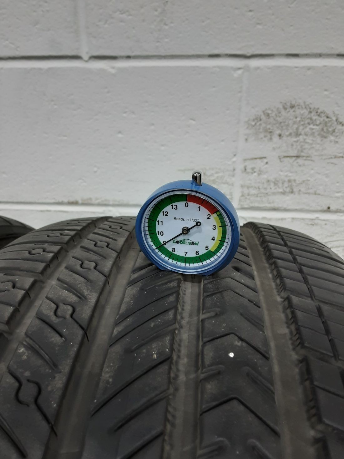 2x P255/35R21 Michelin Pilot Sport A/S 4 TO 9/32 98 W Used Tire 2553521