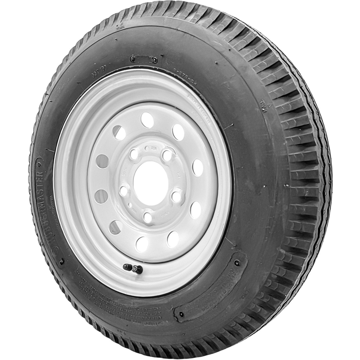 RubberMaster S378 ST 5.3-12 5.30-12 5.3X12 C 6 Ply 5 on 4.5 Modular Assembly